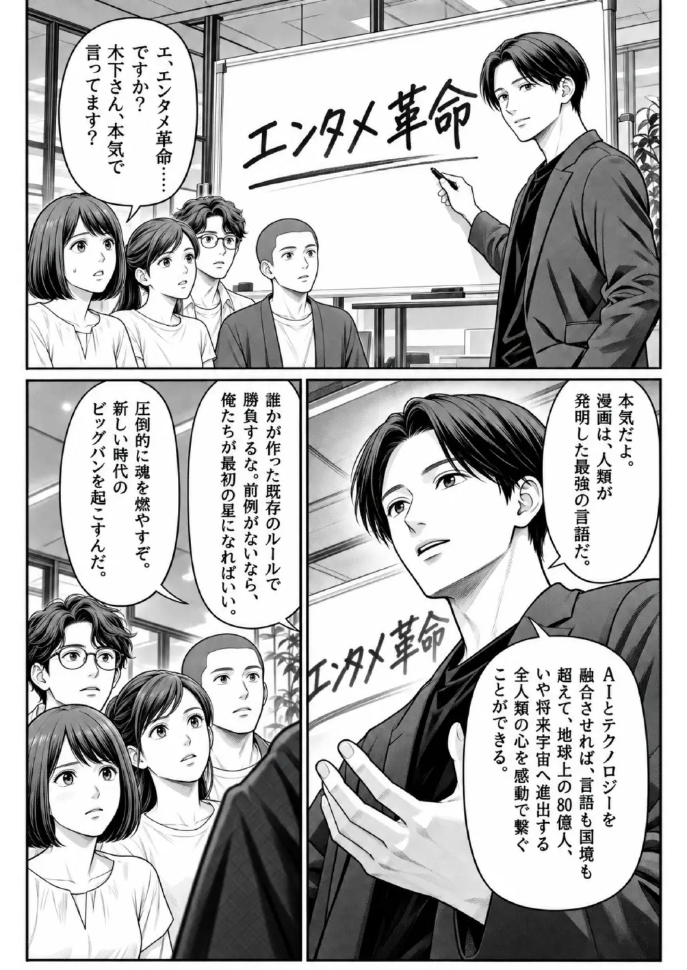 次のページは、目の前の人から 11ページ目